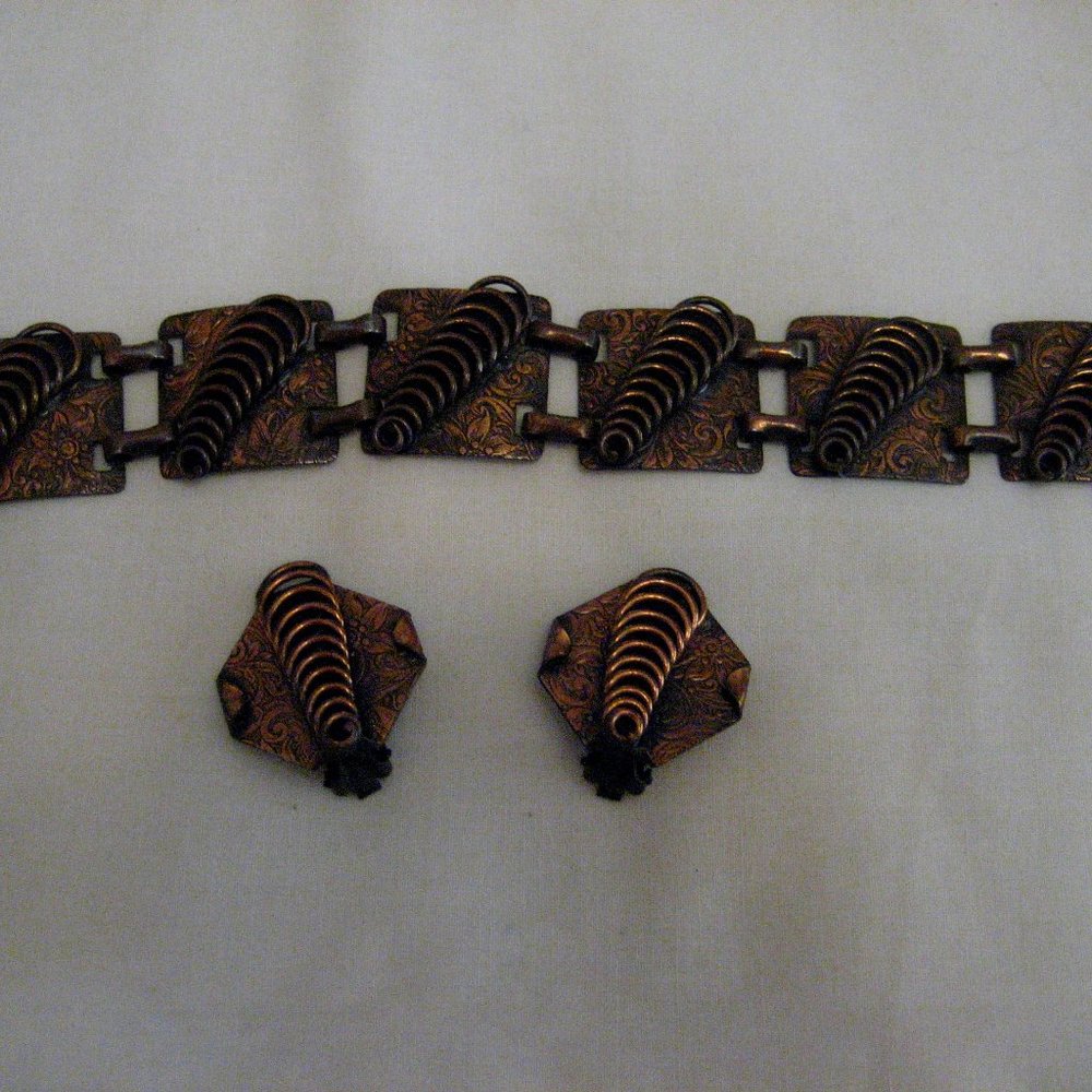 VINTAGE COPPER 2 PC SET 40'S
